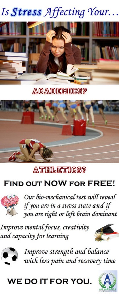 Is Stress Affecting Your Academics? Athletics?